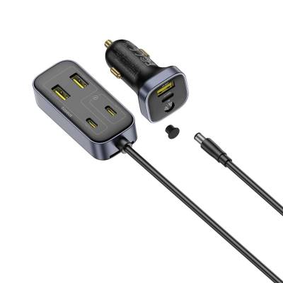 Karikues makine Baseus BackseatPal L1, 110W, 6 porta USB PD QC, i zi