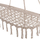 Luhatëse për dy persona macrame (HM5769), bezhë