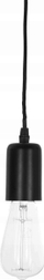 Lampë varëse tavani Atmosphera Black Ceiling Lamp Housing, fatnode E27, metal, e zezë