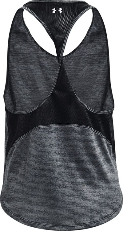 Bluzë sportive Under Armour Tech Vent për goca, madhësia M, gri