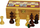 Figurina shahu Abbey Game, set druri i rënduar, mbret 93 mm i gjatë, bardh e zi