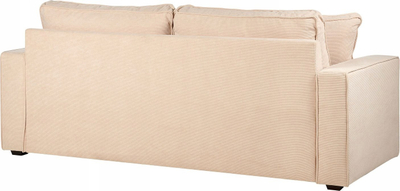 Divan 3 vendsh FALUN Jumbo Cord, korduroy, ngjyr bezhë
