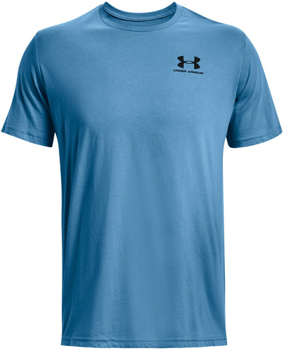 Спортска маица за мажи Under Armour Sportstyle LC, материјал што се суши брзо, сина