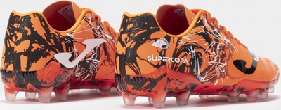 Këpucë futbolli Joma Super Copa 2408 SUPS2408FG, për fushë natyrale, portokalli e zezë