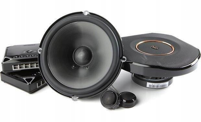 Altoparlantë komponentë për makinë Infinity REF-6530CX, 6.5", 90W RMS, të zinj