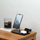 Karikues 3 në 1 wireless Native Union Snap, me magnet, për iPhone, AirPods edhe Apple Watch, i zi