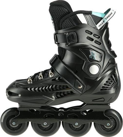 Rrola inline Nils Extreme NA20001, ABEC9, nr. 35, të zinj