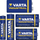 Bateri alkaline Varta Industrial Micro AAA 4003, 1.5V, paketim 500 copë