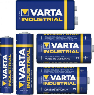 Bateri alkaline Varta Industrial Micro AAA 4003, 1.5V, paketim 500 copë