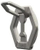 Unazë magnetike për telefon UAG Magnetic Ring Stand, rrotullim 360°, titanium
