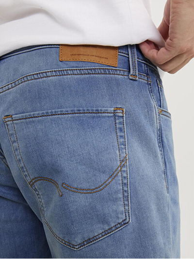 Shorce xhinse për meshkuj Jack&Jones Rick Icon, të kaltra
