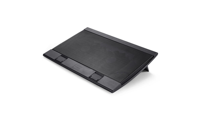 Ftohës laptopi Deepcool Wind Pal FS, me ventilatorë të dyfishtë, i zi