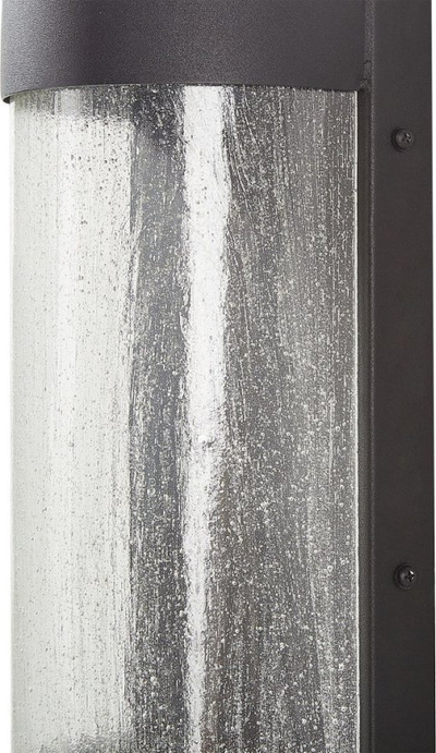Lampë murale jashtë PHEPPIE, LED, me sensor lëvizje, e zezë