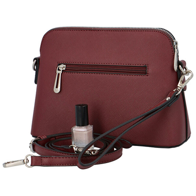 Çantë krahu FLORA & CO 3772, e kuqe e errët