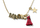 Qafore Desigual Collar Words 18SAGO41 8010, të arta
