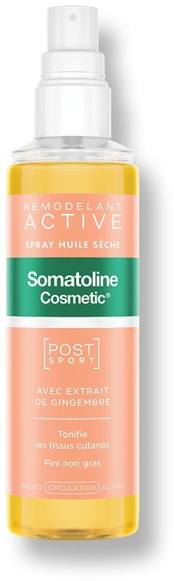Vaj trupi Somatoline Cosmetic Active Remodeling, sprej i thatë, 125ml