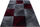 Tapet Ayyildiz Carpet Tile, polipropileni, dizajn patchwork, gri me të kuqe