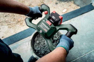 Mikser pa kabllo Metabo RW 18 LTX BL 140-2, pa bateri, pa karikues
