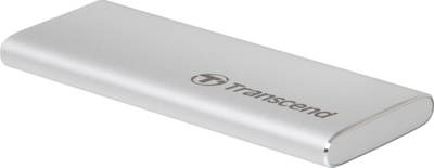 SSD i jashtëm Transcend ESD260C, 1TB, USB 3.1 Gen 2, argjendtë