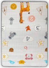 Tapet loje Milly Mally Kinder Roll Up Numbers, shkumë, kundër rrëshqitjes, shumëngjyrësh