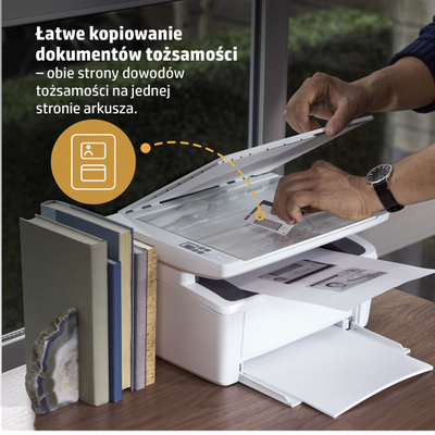 Printer multifunksional HP LaserJet M140w, A4, Wi-Fi, i bardhë