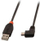 Kabllo Lindy USB A - miniUSB (31970), 0.5m, e zezë