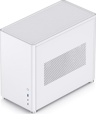 Kuti kompjutri Jonsbo D30 Mini Tower, Micro ATX, panel xhami, e bardhë