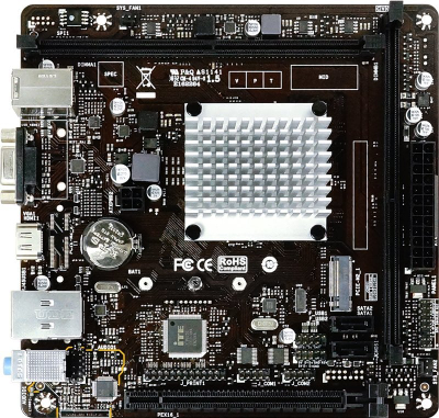 Pllakë amë Biostar J4125NHU, Mini ITX, Intel Celeron J4125, e zezë