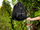 Dush kampingu GRAVITY Tourist Shower 40L, me pompë, i zi