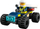 Set lodër LEGO City Police All Terrain Buggy 30664, 35 copa, makinë policie