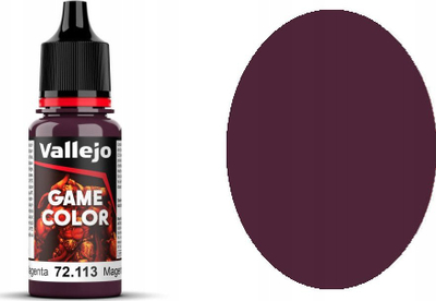 Ngjyrë akrilike Vallejo Game Color VJP72113, 18ml, Deep Magenta