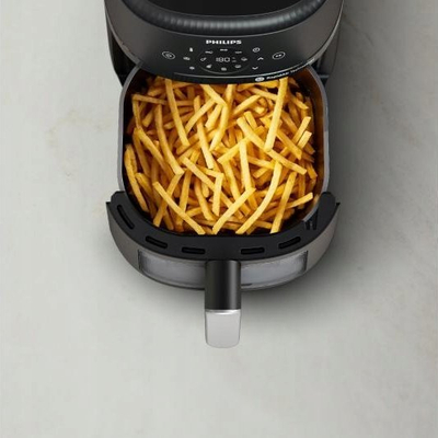Fritezë ajri Philips NA221/00, 4.2L, RapidAir, e zezë