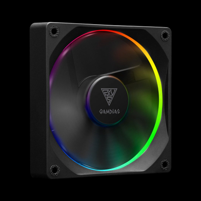 Ftohës uji për CPU Gamdias Chione P3 360U, 360mm, RGB, i zi