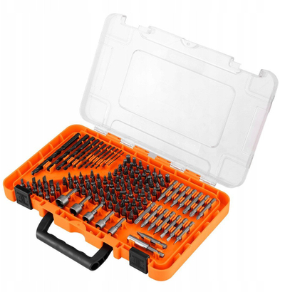 Set me stërvitje e bita, 120 copa, me mbajtëse magnetike