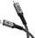 Kabllo USB C Goobay USB4, 240W Power Delivery, 1 m, e zezë gri