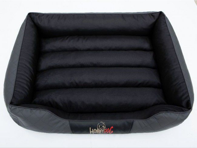 Shtrat për qen Reedog Tommy Grey L, dyshek i lartë, material Cordura, gri