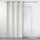 Perde errësuese Douceur d'intérieur White Tropical Analia, 140x240 cm, me unaza, e bardhë