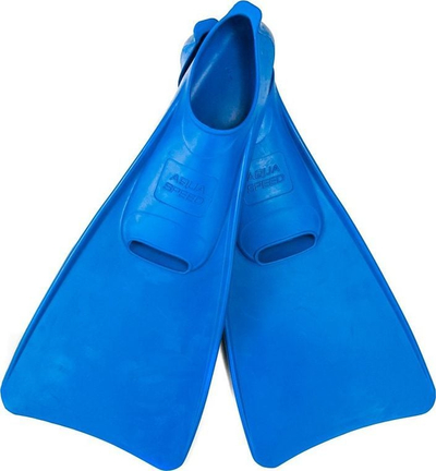 Fins noti Aqua-Speed Inox 11, xhep i plotë, për snorkeling dhe zhytes rekreative, blu