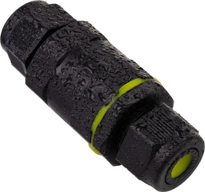 Lidhës kabllosh Elcan Cable Joint, 3x2.5mm², IP68, i zi