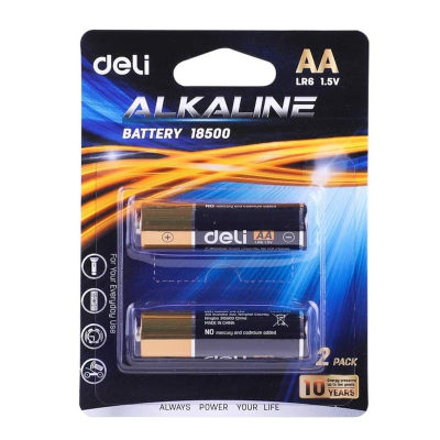 Deli Bateri Aa Lr6 18500 1/2