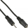 Kabllo audio InLine 99308E, Jack 2.5mm në 3.5mm, 2m, e zezë