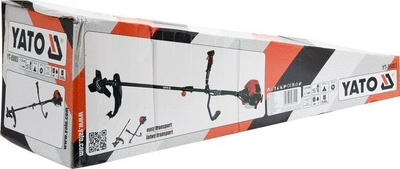 Kositëse benzine Yato YT-85003, 1.7 HP, 42.7 cm³, e kuqe