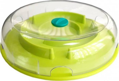 Tas interaktiv për qen Nina Ottosson Dog Wobble Bowl, Level 1, 30cm, multikolor