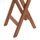 Tavolinë kopshti HomeMarkt Eris, druri teak, palosëse, 60x60x75 cm, ngjyrë natyrale