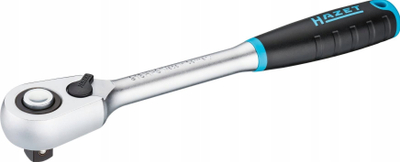 Rachetë reversible HAZET 916HPS, 1/2", 275mm, çelik krom vanadium