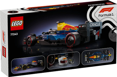 Set LEGO Oracle Red Bull 77243, makinë garash Formula 1, shumëngjyrësh