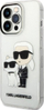 Mbulesë telefoni Karl Lagerfeld Glitter Karl and Choupette, TPU, për iPhone 14 Pro, transparente