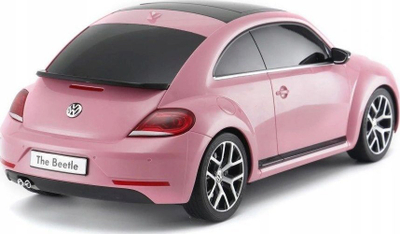 Играчка автомобил со далечински управувач Rastar Volkswagen Beetle R/C, размер 1:14, LED светла, жолта