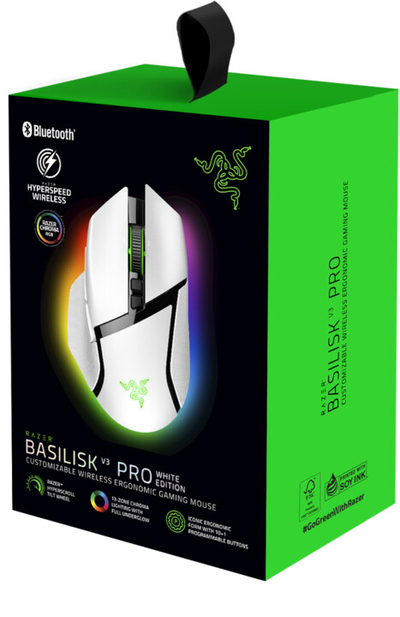 Глувче Razer Basilisk V3 Pro, бела боја