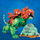 Lodër me tulla MEGA Construx Masters of the Universe Battle Cat, 537 pjesë, 10+, jeshile me të kuqe